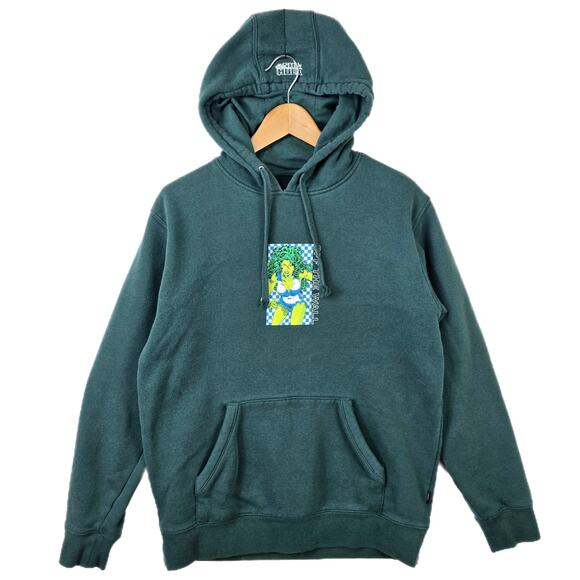 Vans Other - Marvel x VANS Collab She Hulk Hoodie Sweatshirt Green Off the Wall Mens Small